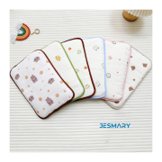 Gối cao su non cho bé chất vải Muslin cao cấp thông thoáng tránh đổ mồ hôi đầu cho bé